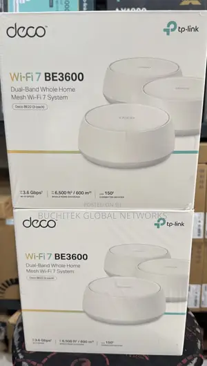 TP-Link Deco Be22/Be3600 Wi-Fi 7 Dual-Band Whole Mesh (3-Packs)