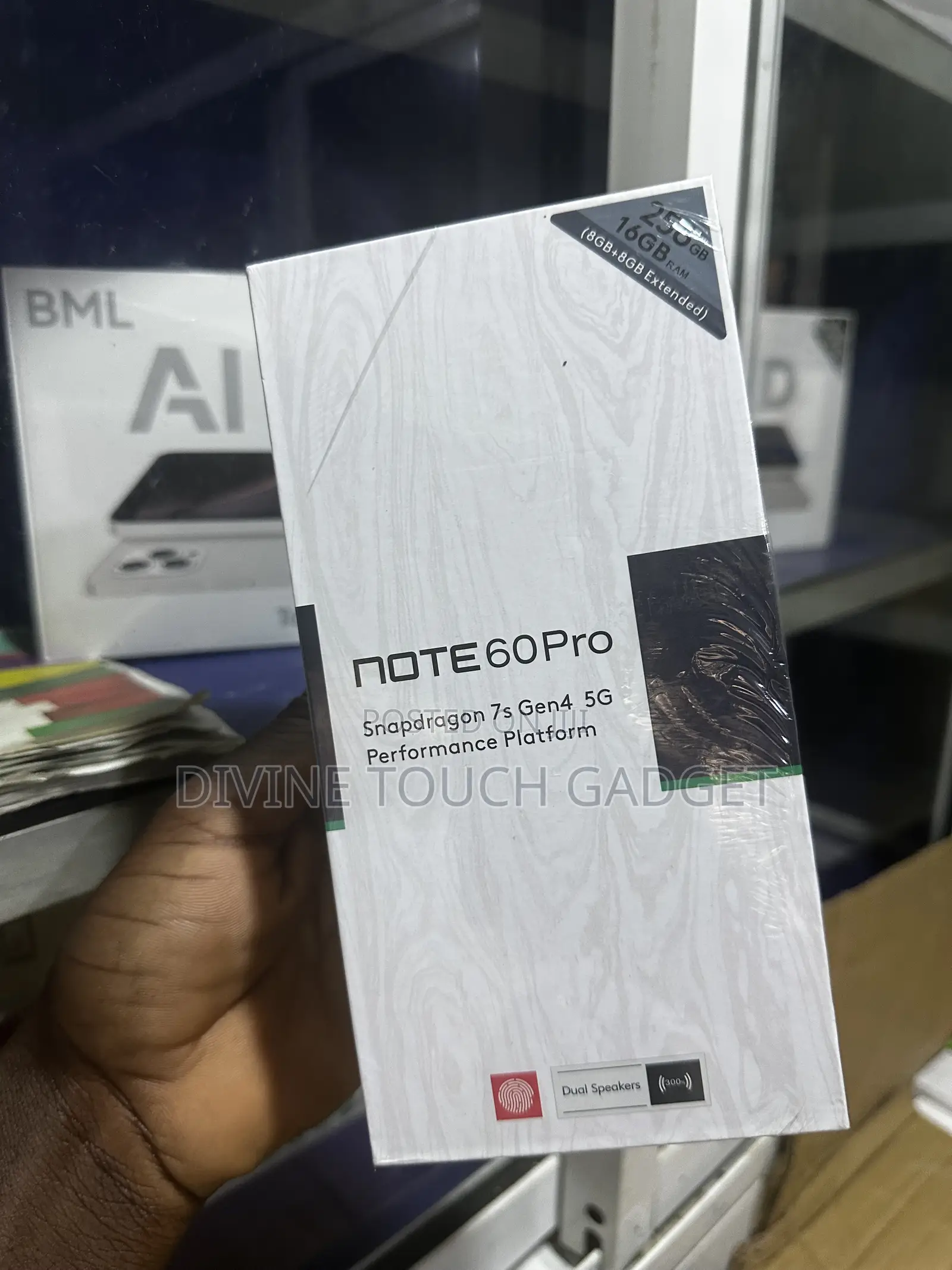 New Infinix Note 60 Pro 256 GB Silver