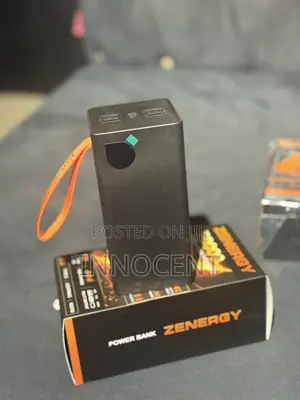 Zenergy 50,000 Mah Power Banks Available in Orange and Black Colours