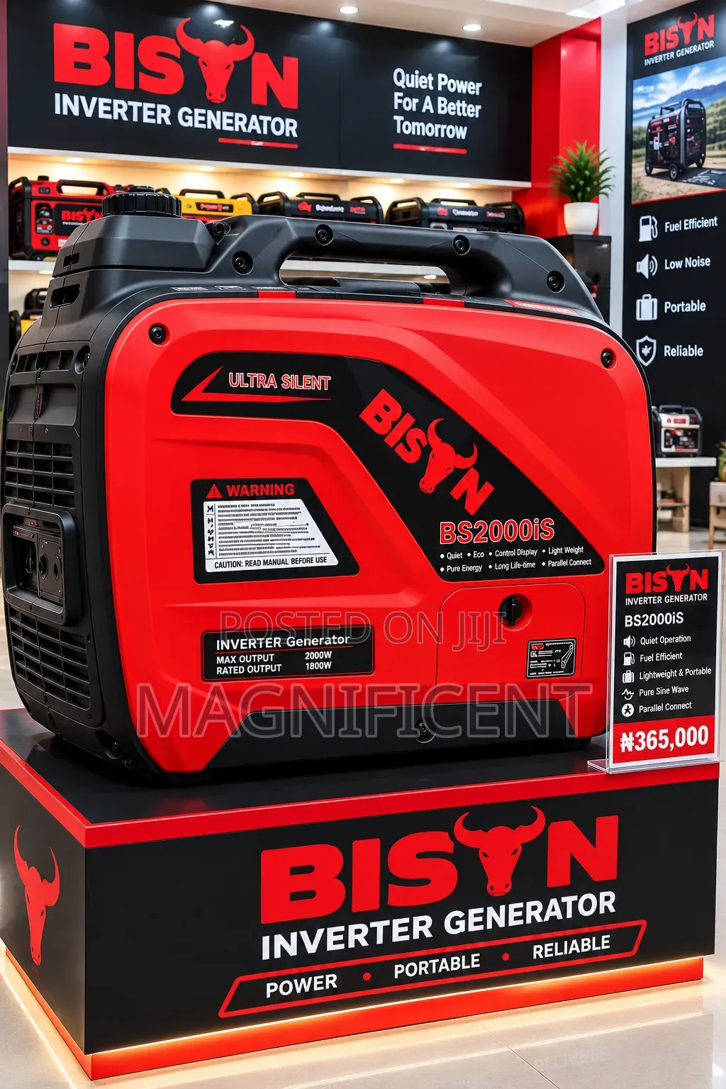 BISYN BS2000iS 2.0kW Ultra Silent Inverter Generator