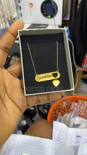 Engraved Necklace