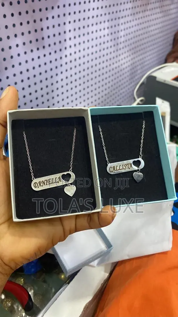 Engraved Necklace