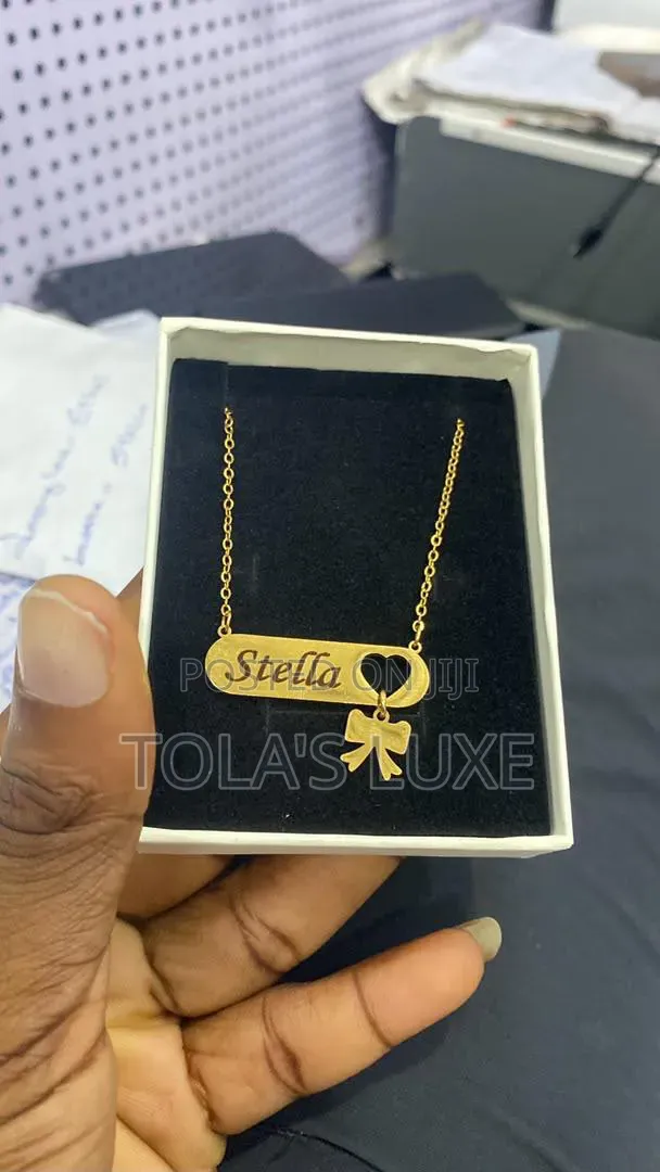 Engraved Necklace