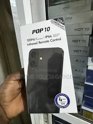 New Tecno Pop 10 128 GB Black