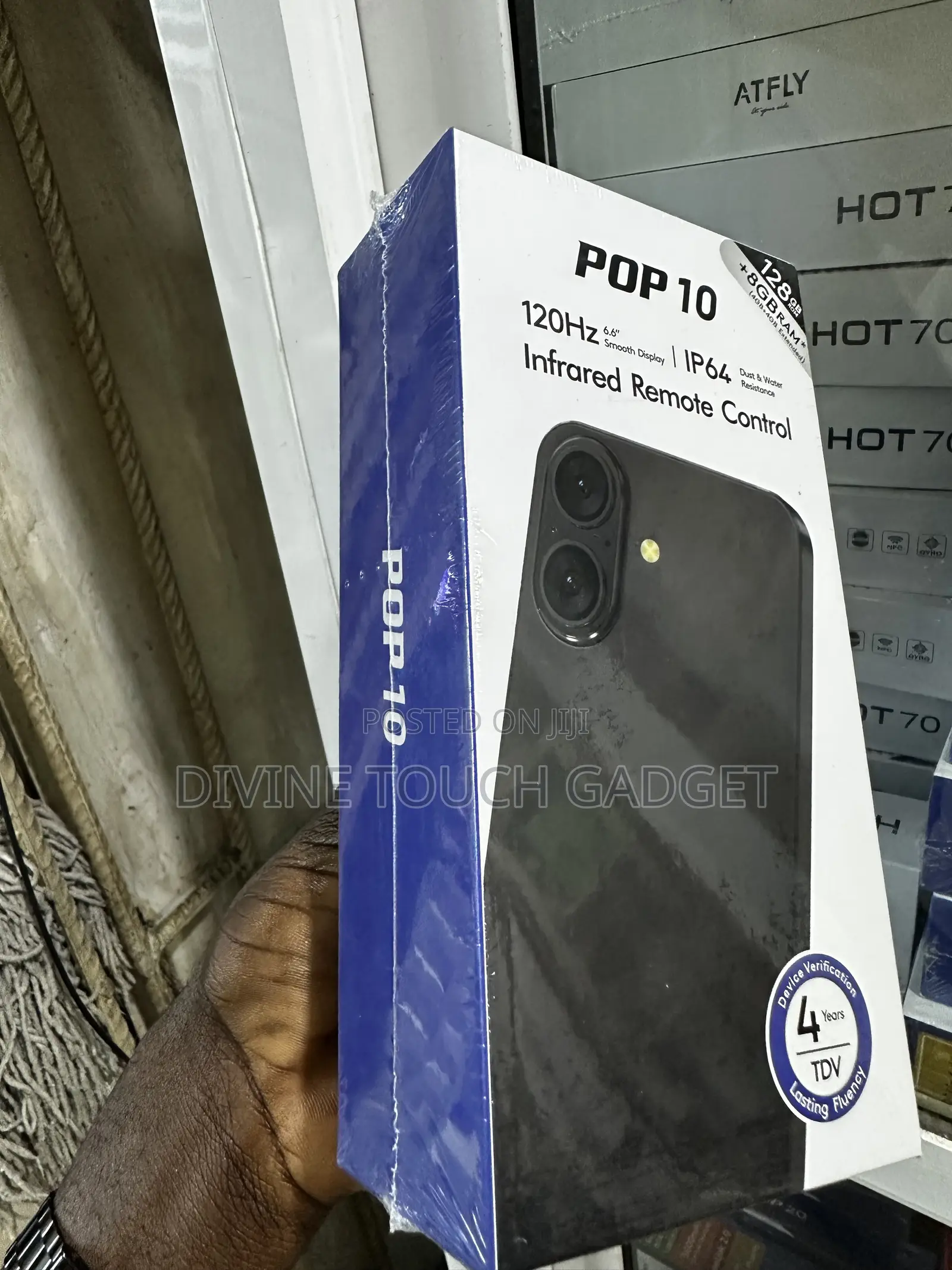 New Tecno Pop 10 128 GB Black