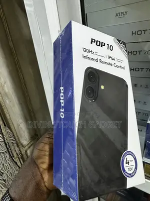 New Tecno Pop 10 128 GB Black