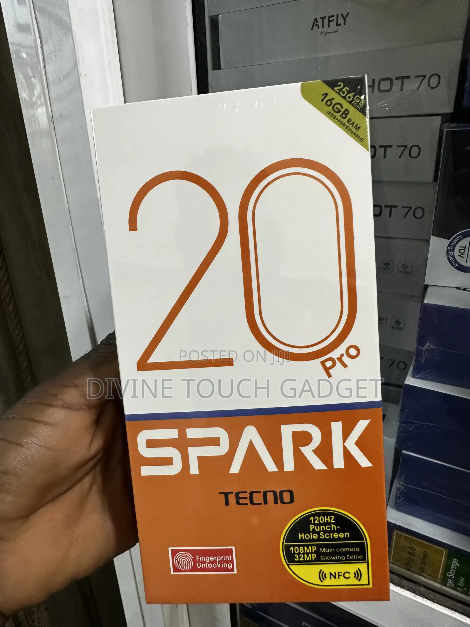 New Tecno Spark 20 Pro 256 GB Black