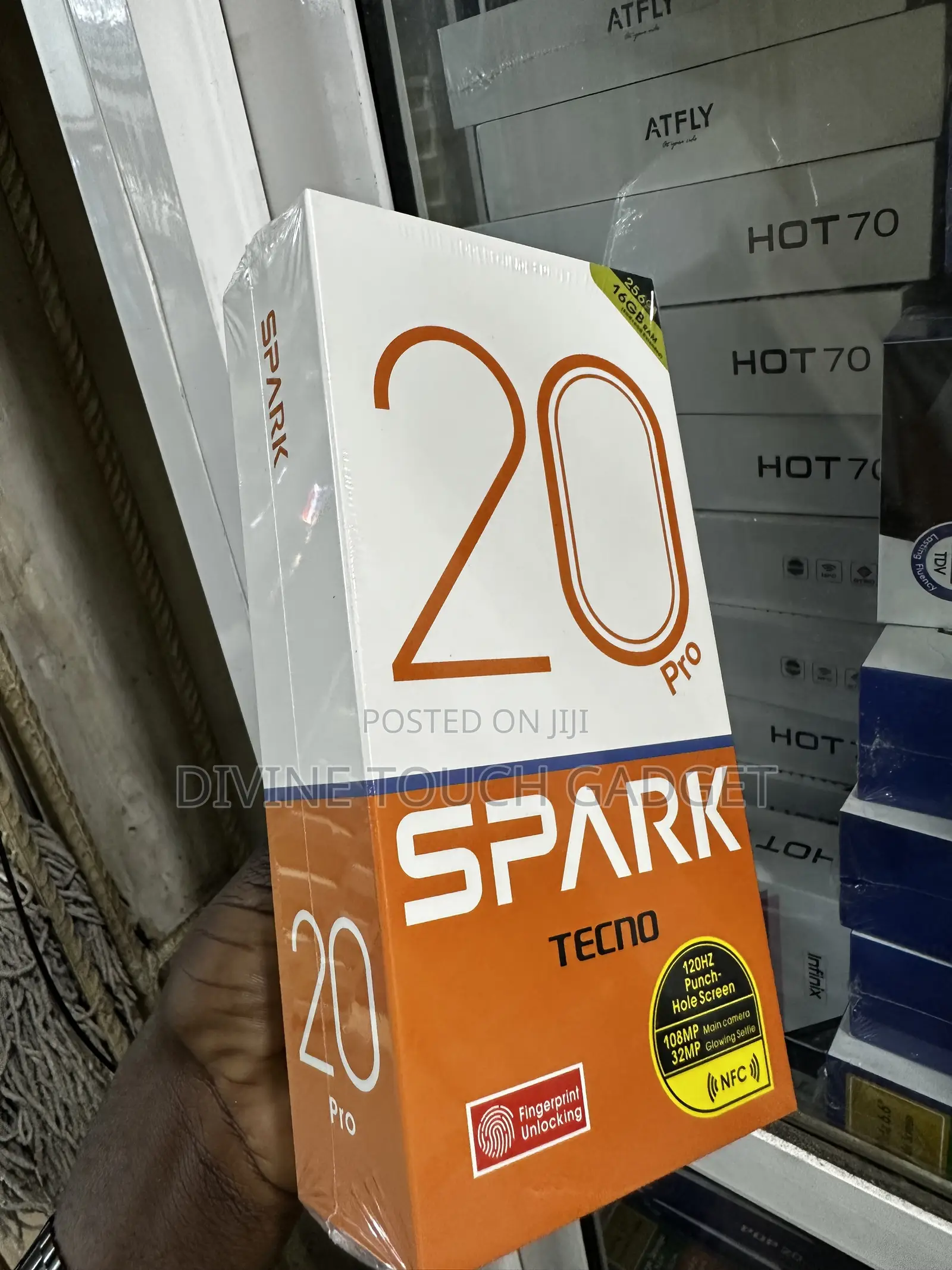 New Tecno Spark 20 Pro 256 GB Black