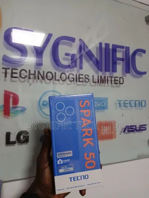 New Tecno Spark 50 128 GB Black
