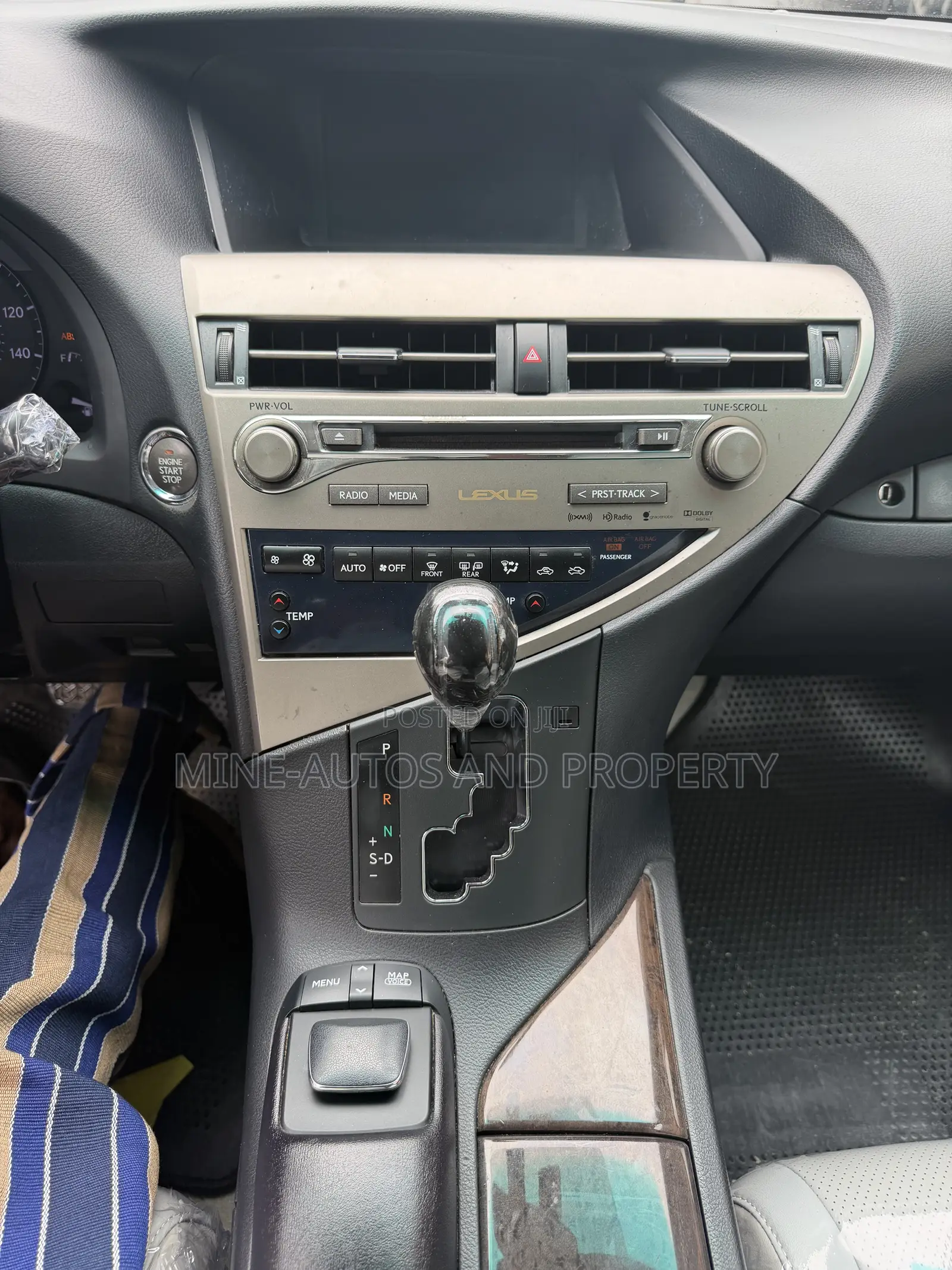 Lexus RX 350 AWD 2013 Gray