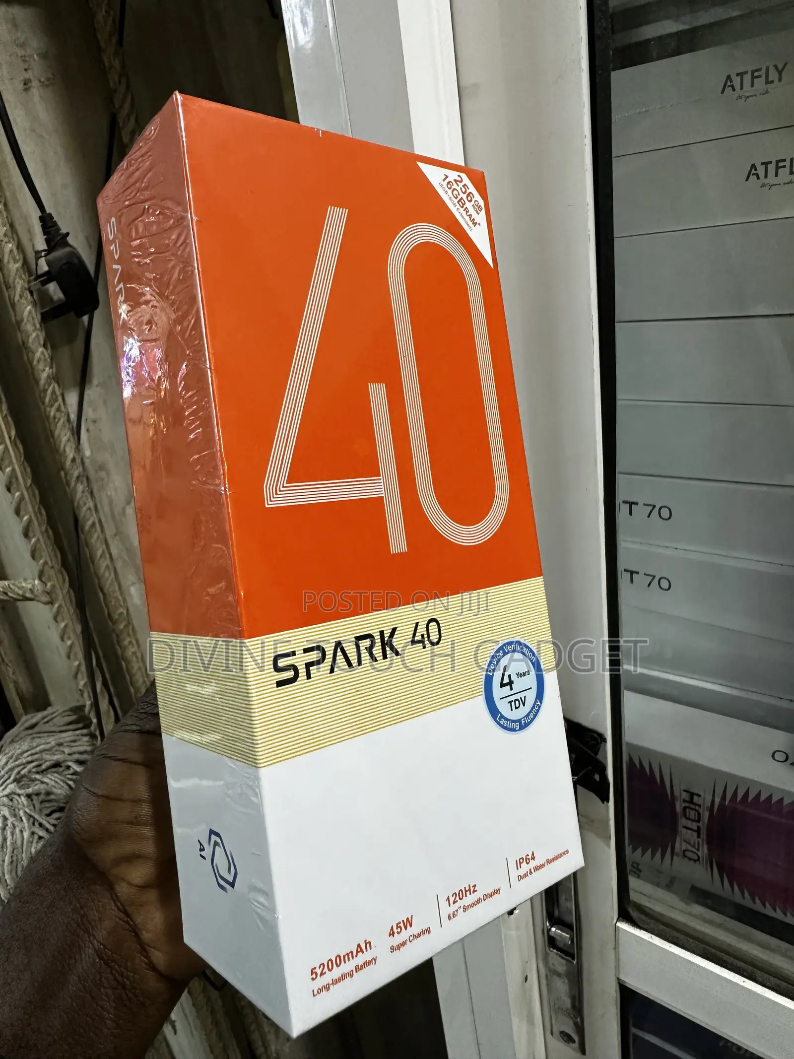New Tecno Spark 40 256 GB Black