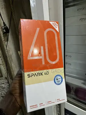 New Tecno Spark 40 256 GB Black