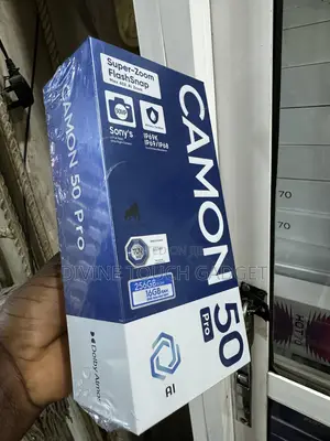 New Tecno Camon 50 Pro 256 GB Silver