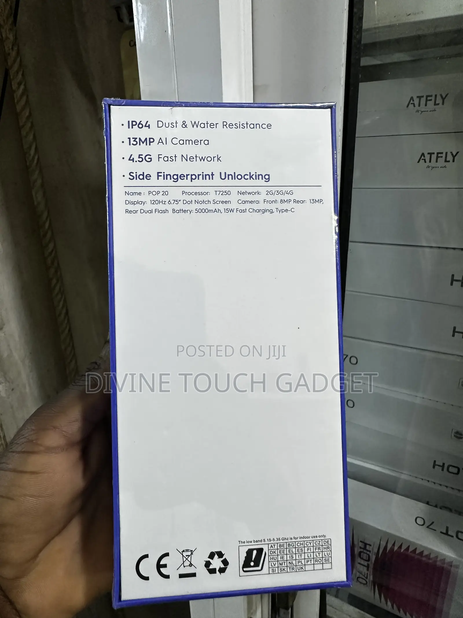 New Tecno Pop 20 128 GB Black
