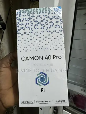 New Tecno Camon 40 Pro 5G 256 GB Blue