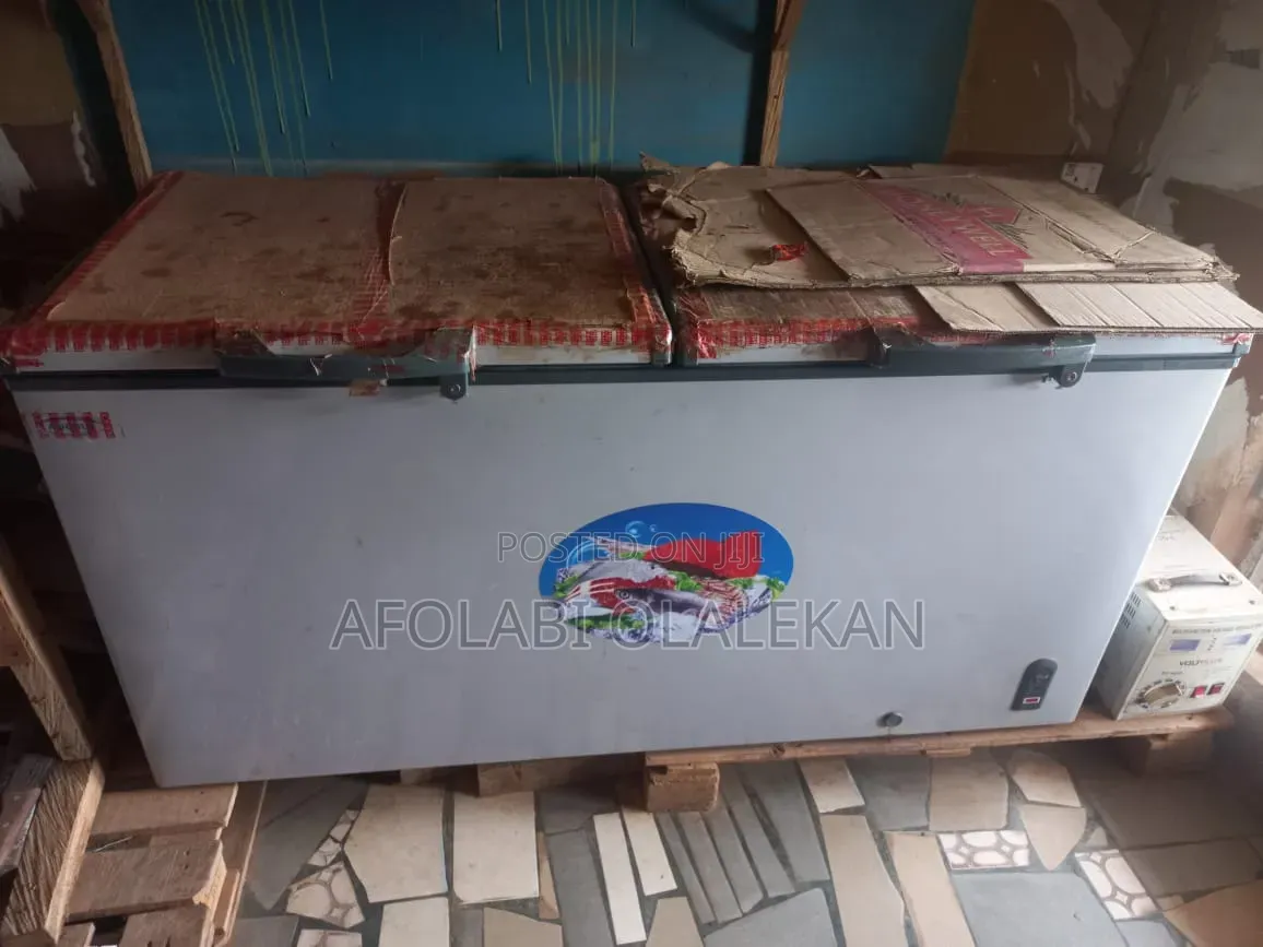 Aucma 668l Double Door Chest Freezer Bd-668
