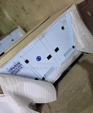 (.V.A)A Brand New Perkins Diesel Soundproof Generator 2years Wty
