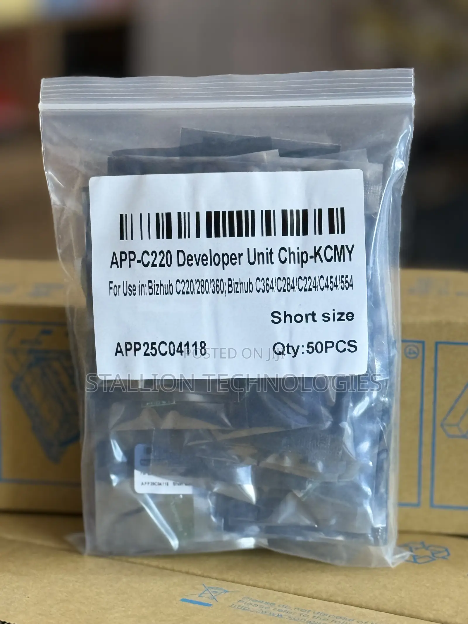 Konica Minolta Developer Unit Chip / Sensor