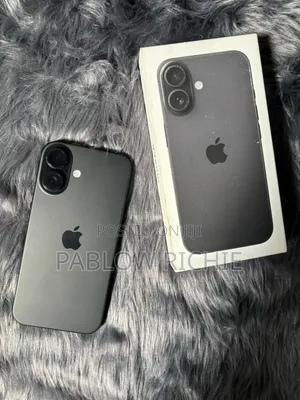 New Apple iPhone 16 256 GB Black