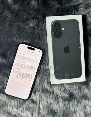 New Apple iPhone 16 256 GB Black