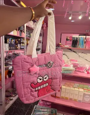 Pink Tote Bag
