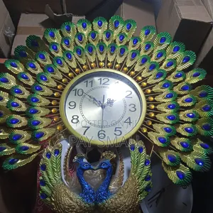 Peacock Clock