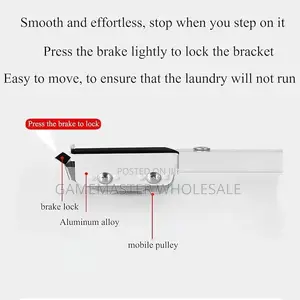 Adjustable Washing Machine Stand With Wheels –Heavy-Duty Mobile Base