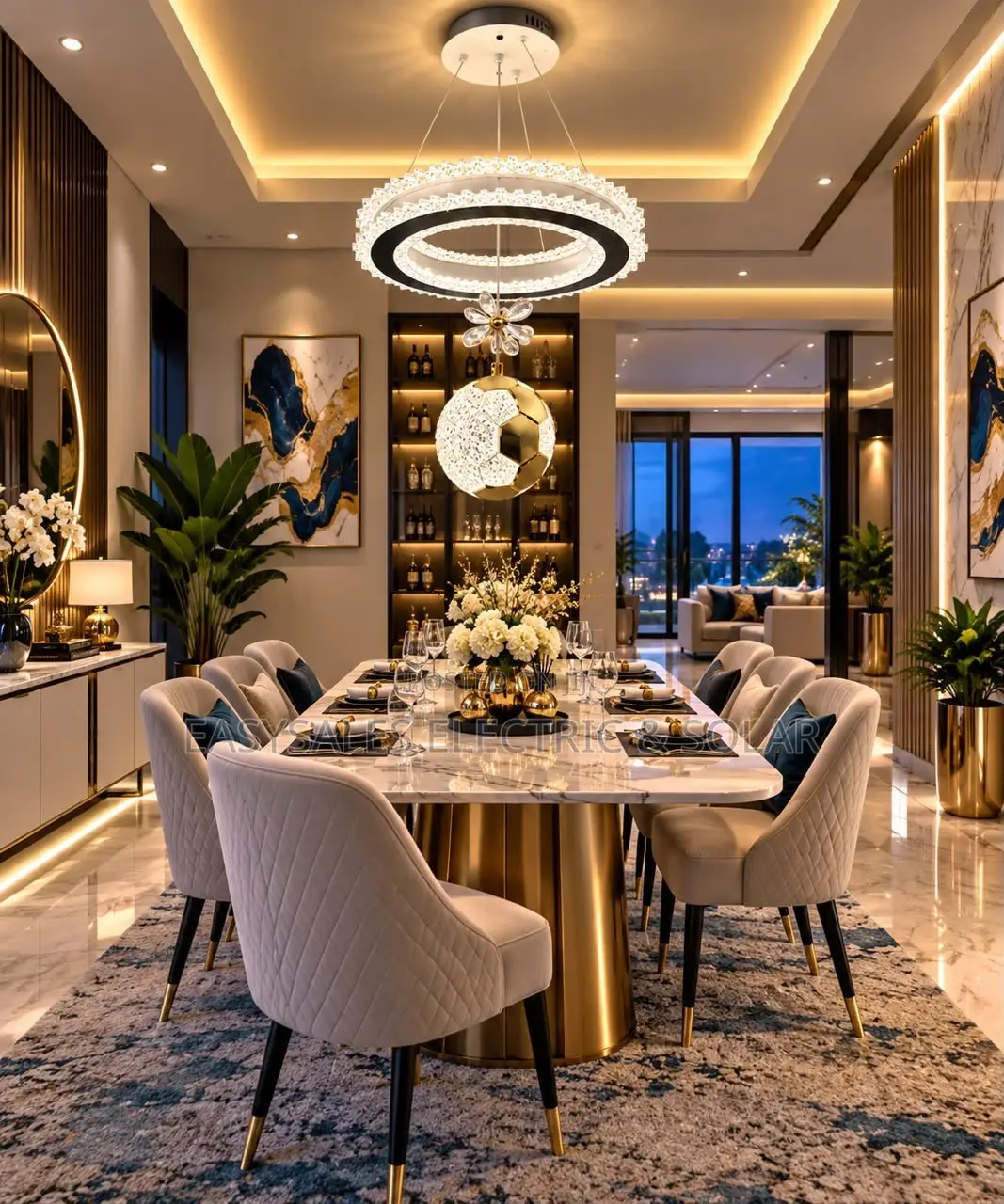 Single LED Dropping Pendant Light