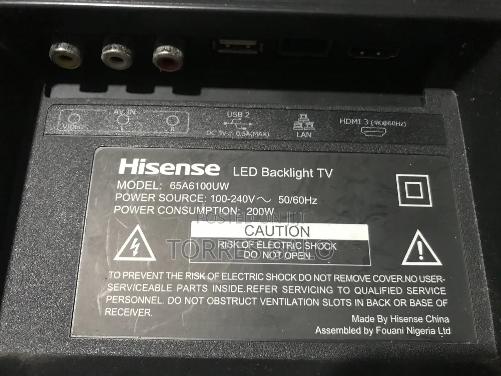 Hisense 65inc Flickering