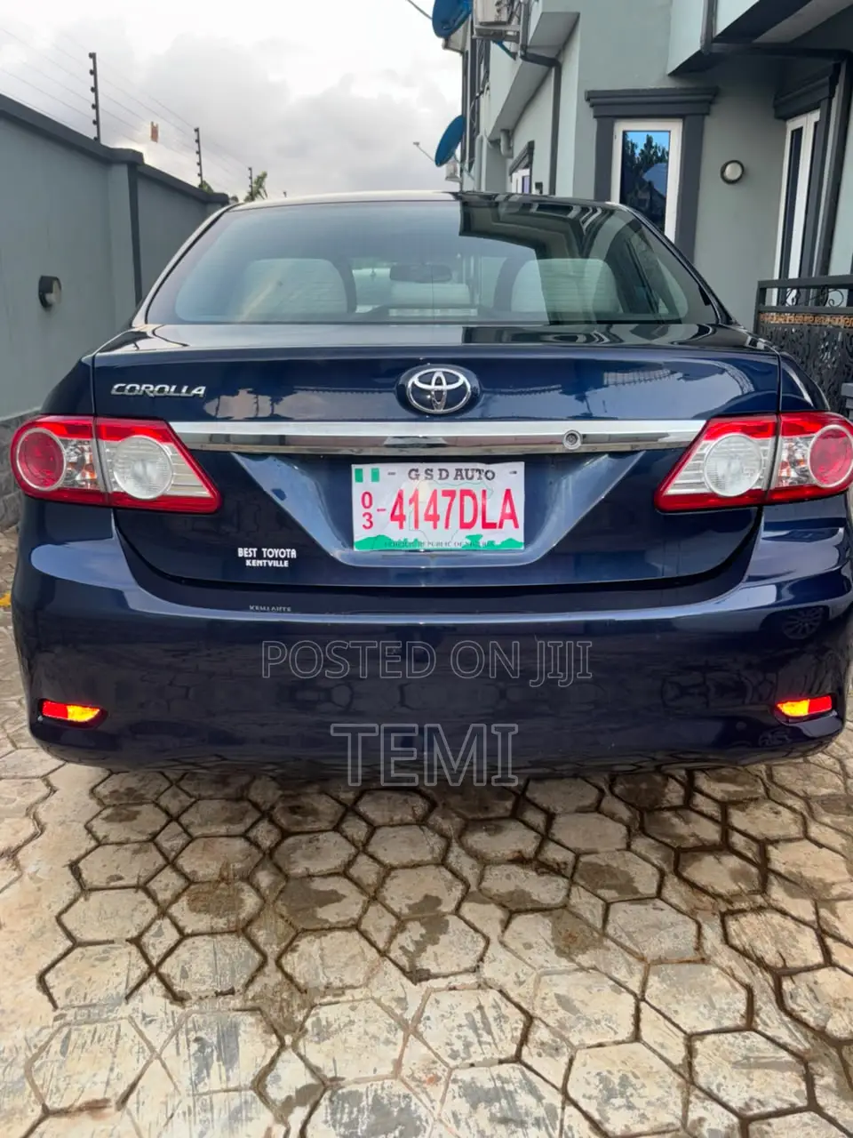 Toyota Corolla 2012 Blue