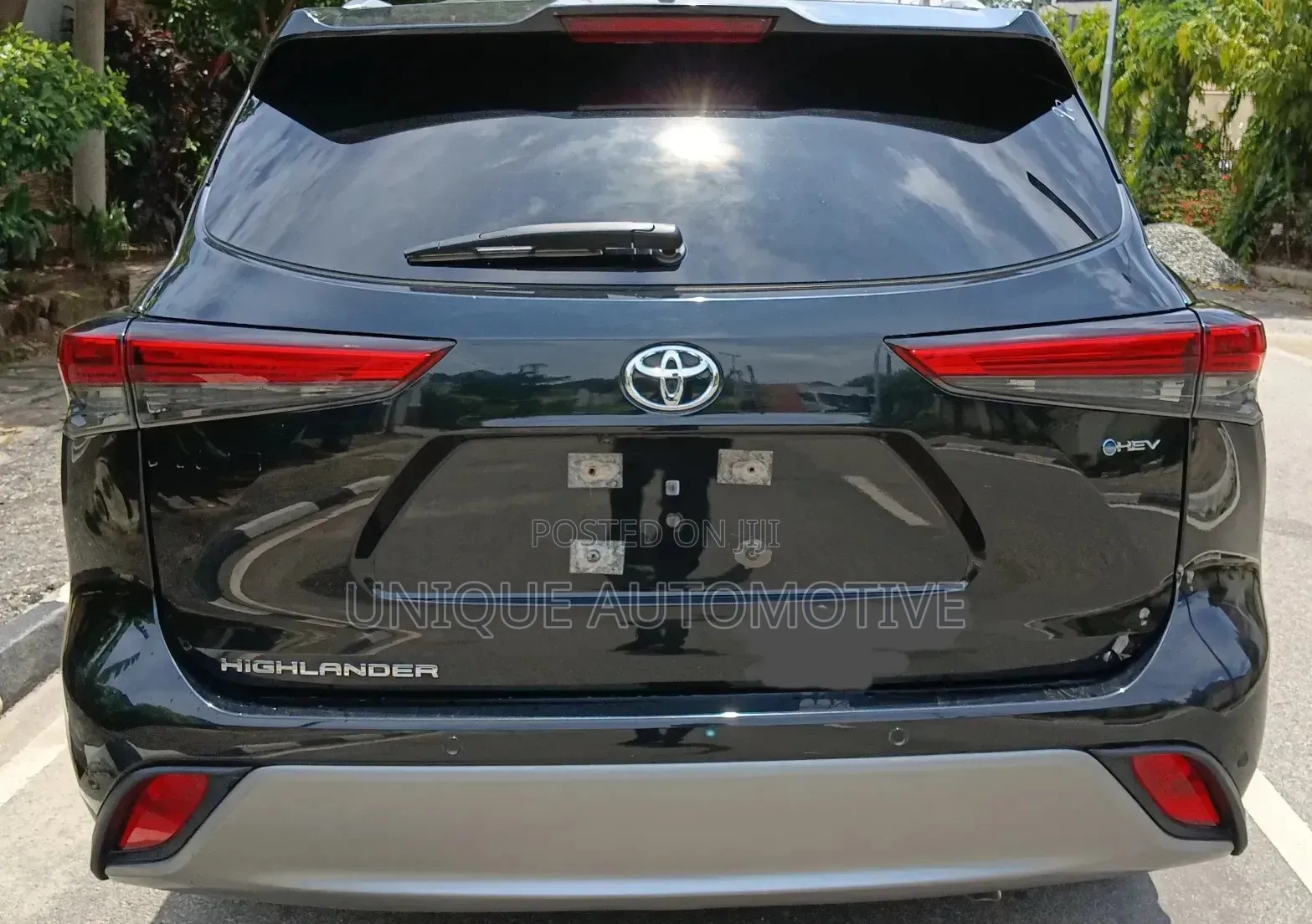 Toyota Highlander Platinum AWD 2024 Black