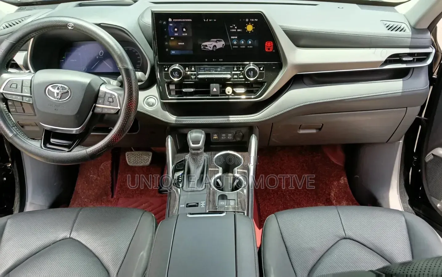 Toyota Highlander Platinum AWD 2024 Black