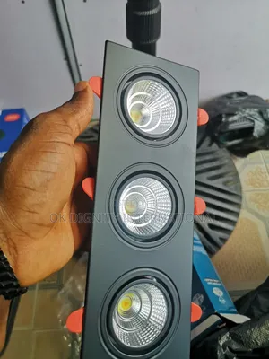 3-Head LED Ceiling Spotlight (Recessed Downlight)