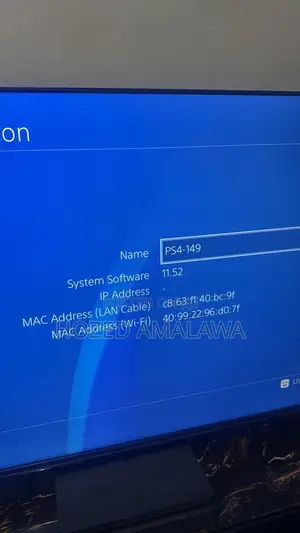 PS4 With 1 Controller and 5 CD Games Available