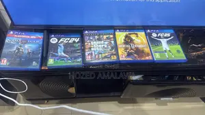 PS4 With 1 Controller and 5 CD Games Available
