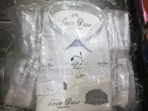 Lauro Biano White India Plain Shirt.