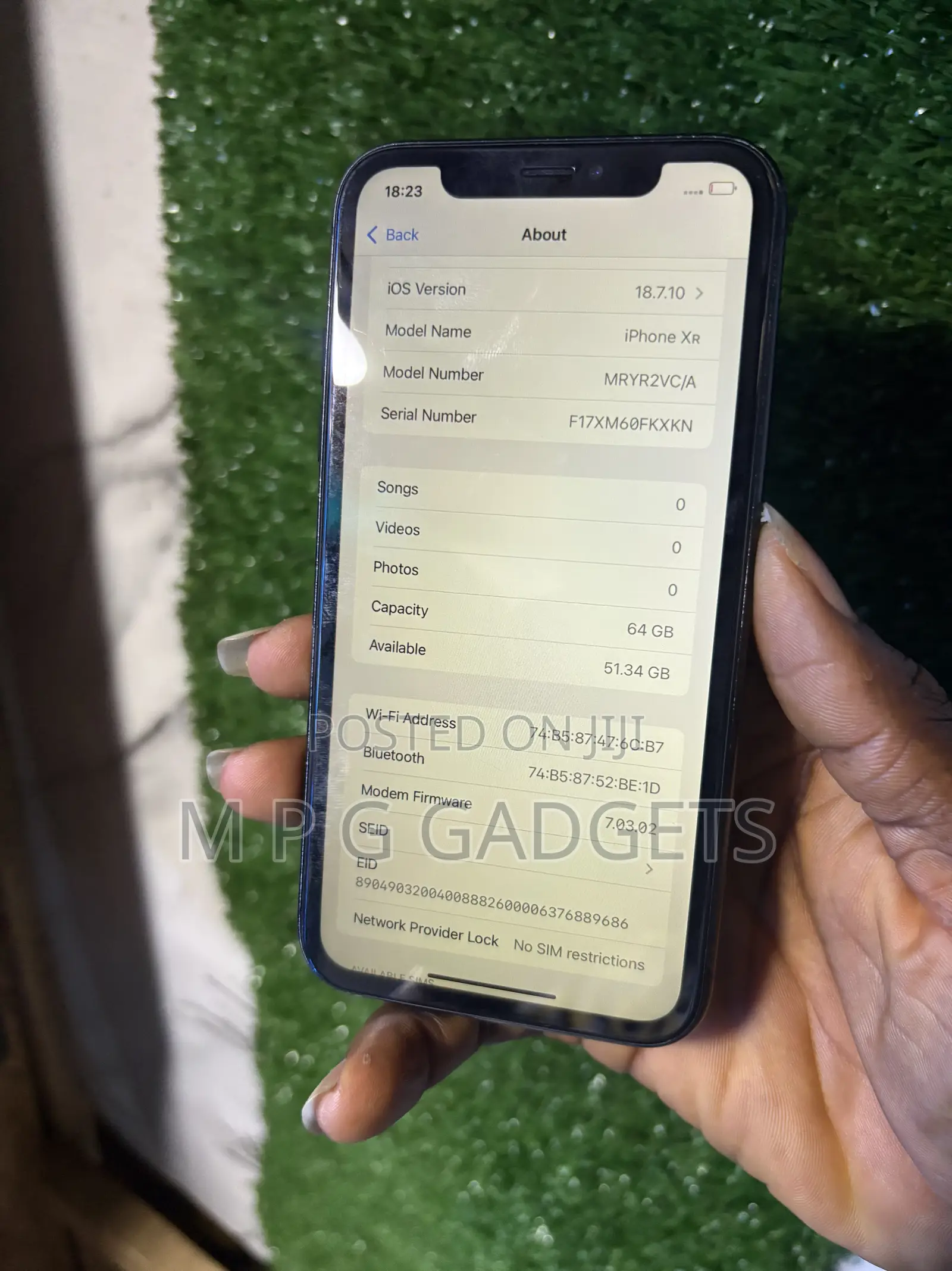Apple iPhone XR 64 GB Black
