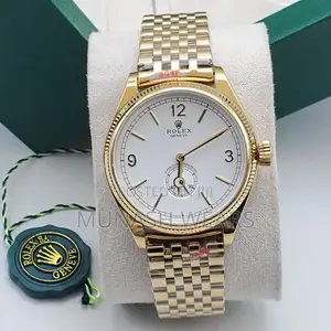 Rolex Chain Available in Gold and Silver