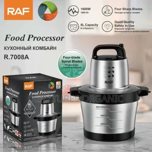 RAF 1600W Stainless Steel Food Processor Meat Chopper