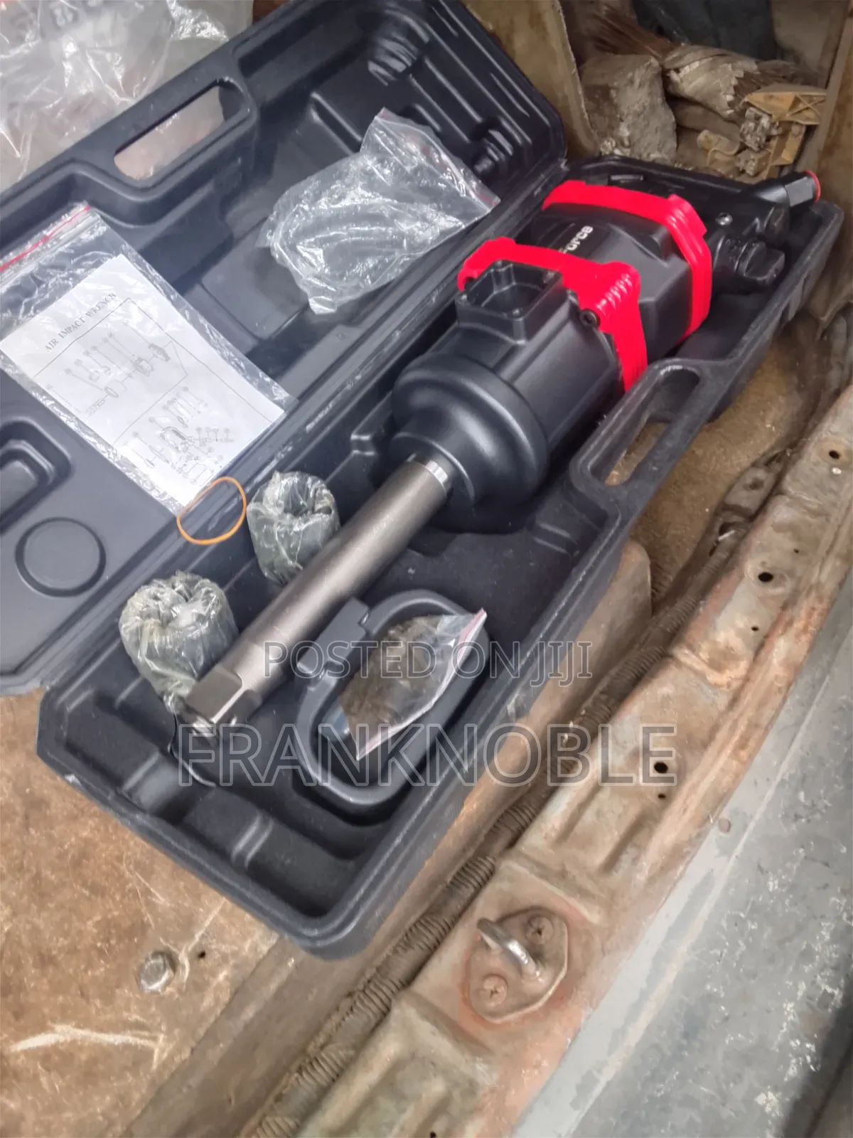 4 Battery 1-Inch Heavy Duty Impact Wrench