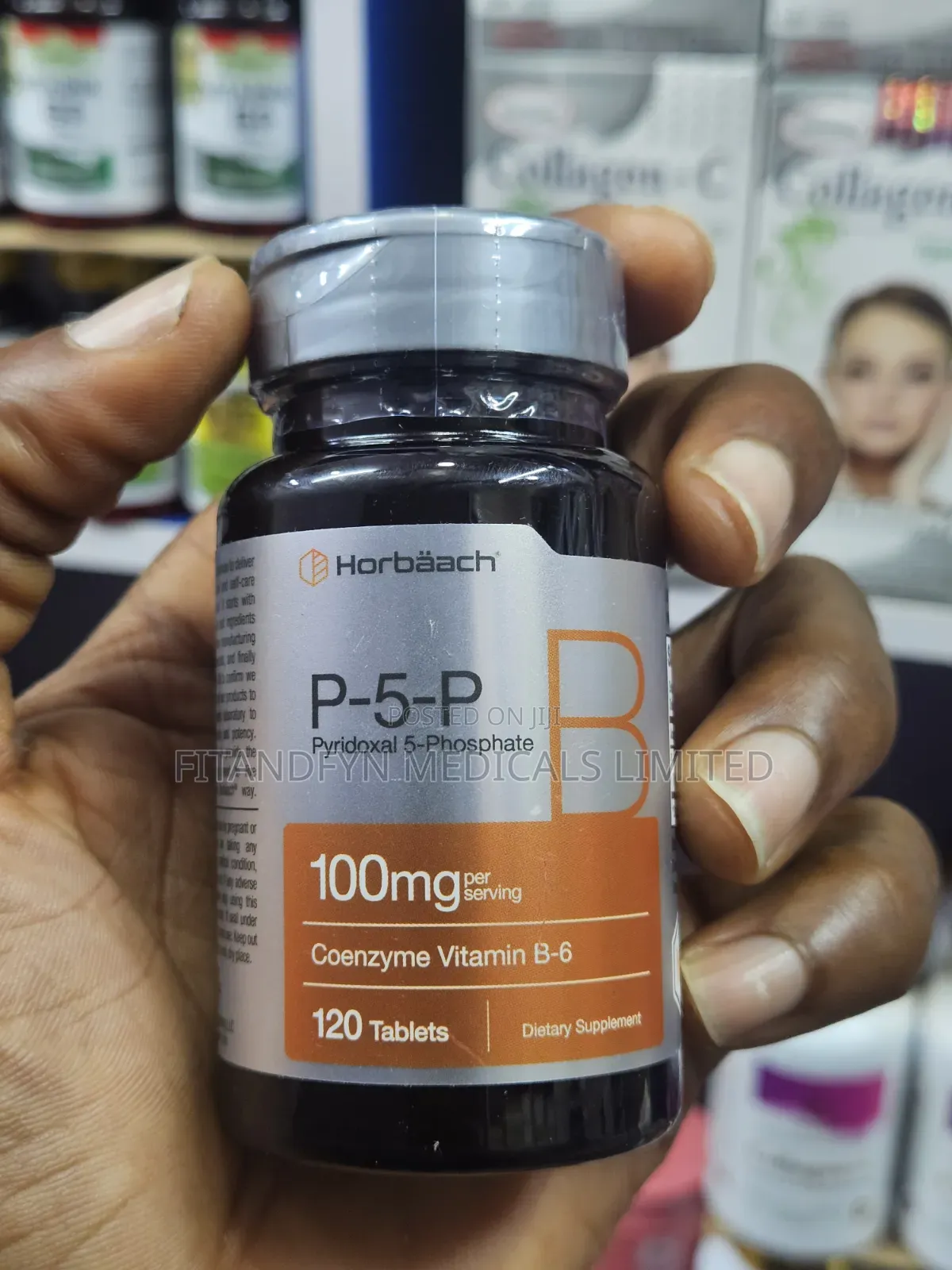 Pyridoxal 5 Phosphate (P5P)Vitamin B6 100mg
