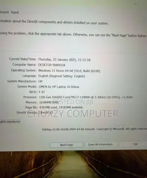 Laptop HP Omen 16 32GB Intel Core i7 SSD 1T