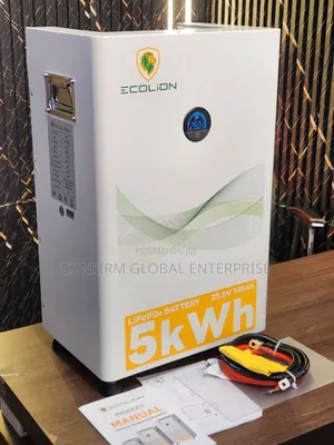 Ecolion 5KWh Solar Inverter Lithium Battery 24V