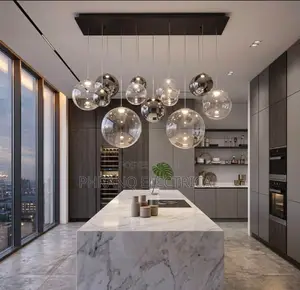 Nordic Glass Ball Shade Pendant Lamp