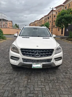 Mercedes-Benz M Class 2012 White
