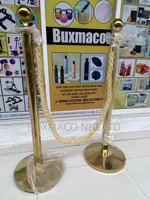 Stanchion Barriers Crowd Control Stand With Twisted Rope