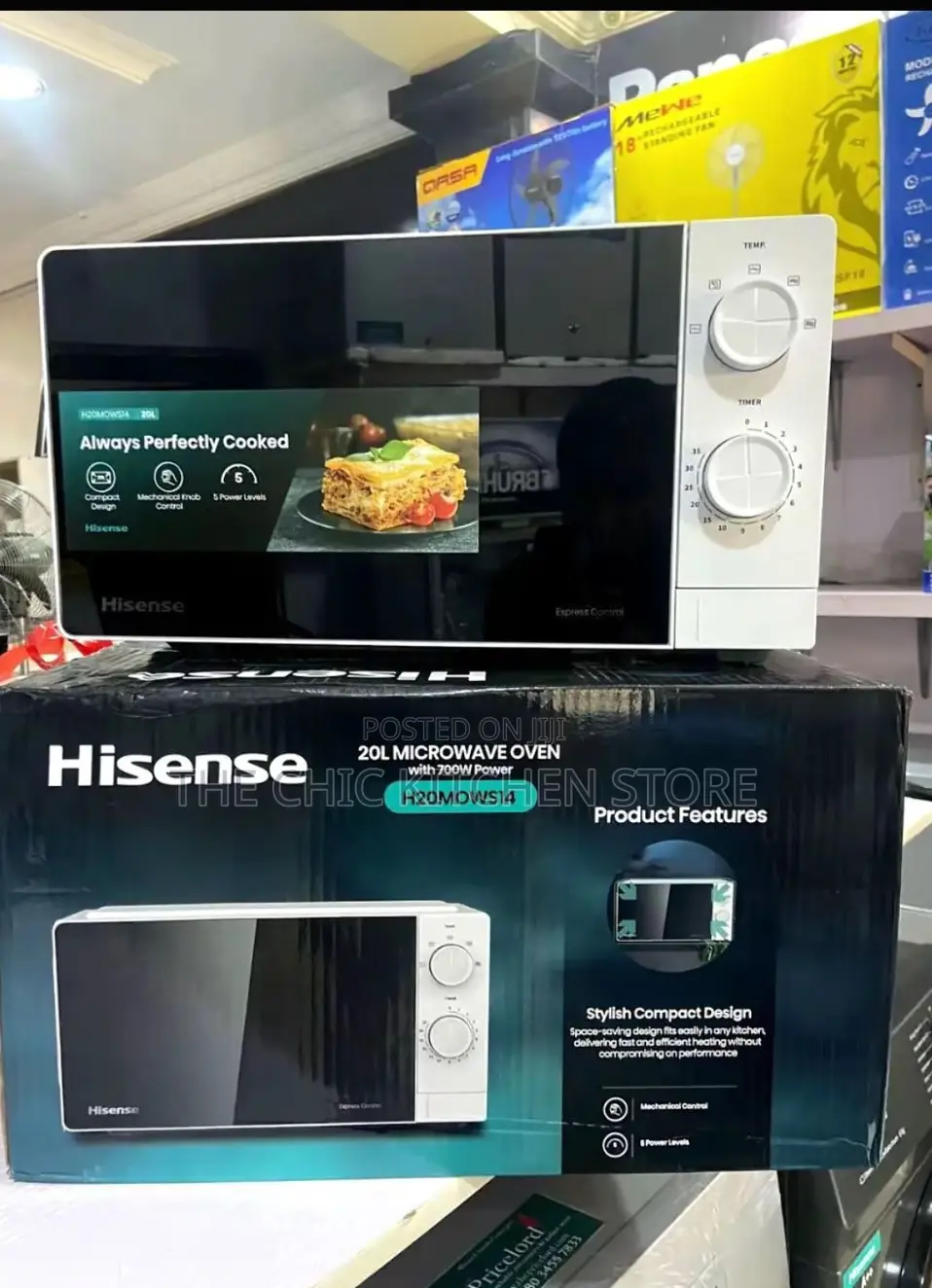 Hisense 20 Litres Microwave Oven