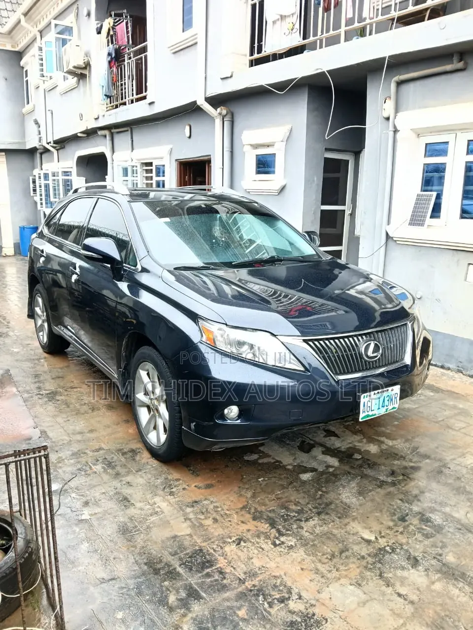 Lexus RX 350 2011 Blue