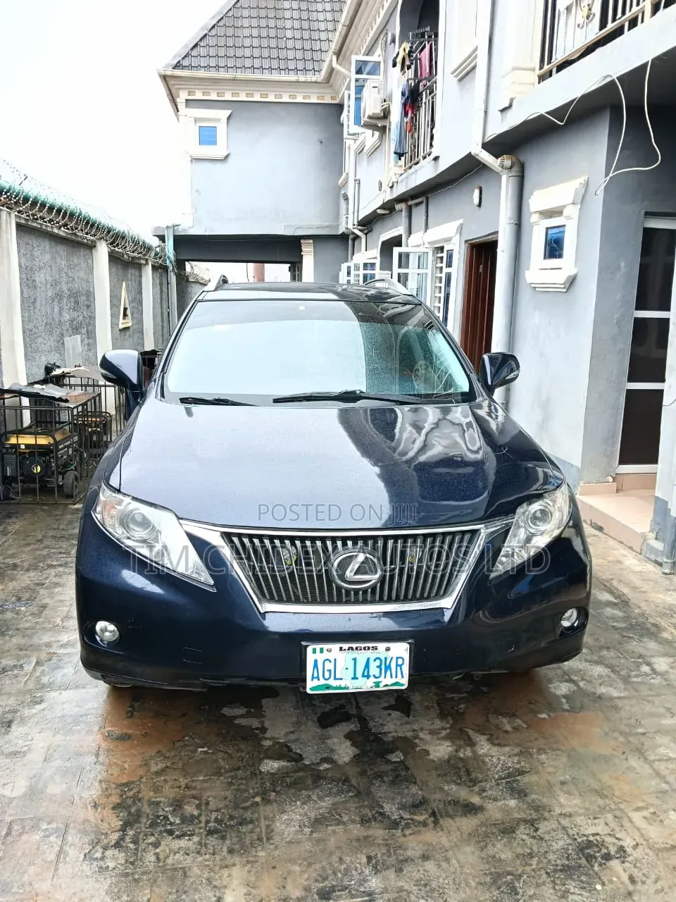 Lexus RX 350 2011 Blue