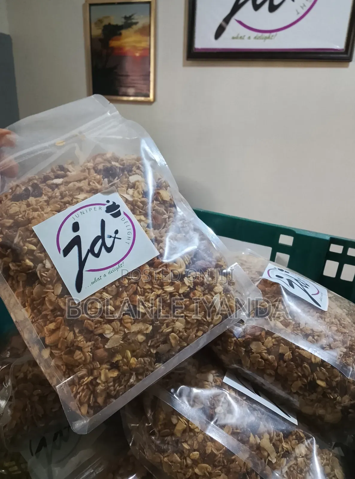 Crunchy Nutty Granola